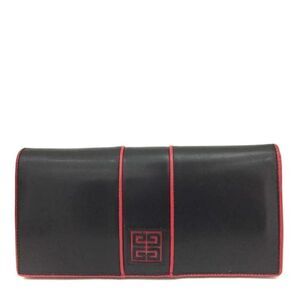 GIVENCHY Logo Leather Long Bifold Wallet/1J6673